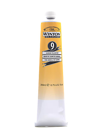 Winsor & Newton Winton Oil Colors, 200 mL, Cadmium Yellow Hue, 9