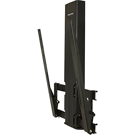 Ergotron Wall Mount for Flat Panel Display - Black - Adjustable - 30" to 55" Screen Support - 40 lb Load Capacity - 61061085
