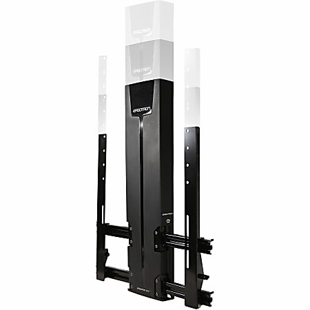 Ergotron Wall Mount for Flat Panel Display - Black - Adjustable - 30" to 55" Screen Support - 40 lb Load Capacity - 61061085