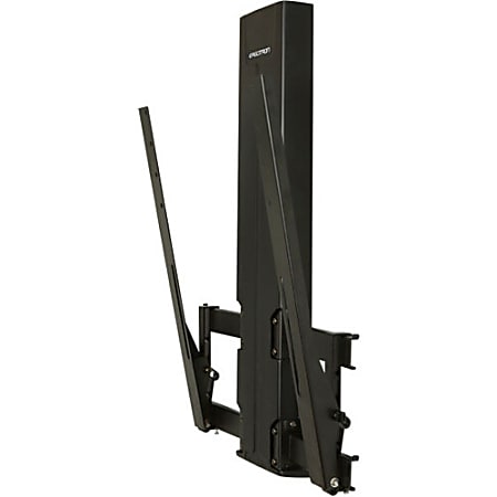 Ergotron Wall Mount for Flat Panel Display - Black - Height Adjustable - 30" to 55" Screen Support - 40 lb Load Capacity - 100 x 400, 200 x 400 - VESA Mount Compatible