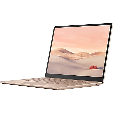 Microsoft Surface Laptop Go 12.4" Touchscreen Notebook - 1536 x 1024 - Intel Core i5 10th Gen i5-1035G1 1 GHz - 8 GB RAM - 256 GB SSD - Sandstone - Windows 10 Home in S mode - Intel UHD Graphics - PixelSense - IEEE 802.11ax Wireless LAN Standard