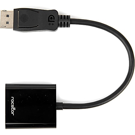 Rocstor DisplayPort To VGA Video Adapter Converter Cable Length 5.9 5