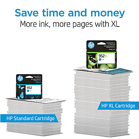 HP - 953XL Office Value Pack, 953XL Ink CMY, 50 sheet AIO Paper, 25 sheet  Prof. IJ Matte Paper 180g/m
