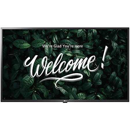 LG IPS TV Signage for Business Use - 43" LCD - 3840 x 2160 - LED - 300 Nit - 2160p - HDMI - USB - SerialEthernet