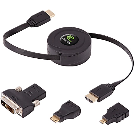 ReTrak HDMI™ A/V Cable, 5&#x27;, Black, ETCABLEHDM