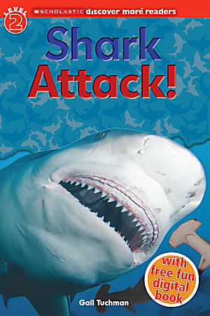 Scholastic Reader, Level 2, Discover More: Shark Attack!, 2nd Grade