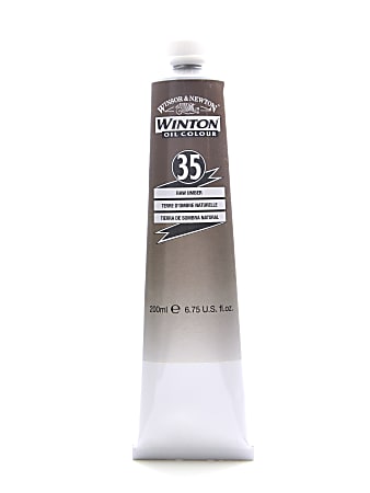 Winsor & Newton Winton Oil Colors, 200 mL, Raw Umber, 35
