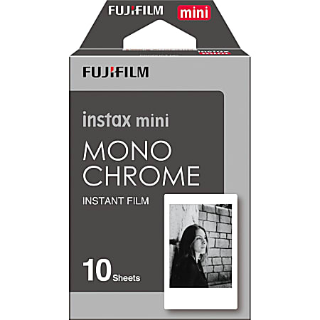 Fujifilm Instax Mini Monochrome Instant Film - ISO 800