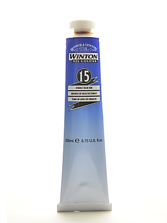 Winsor & Newton Winton Oil Colors, 200 mL, Cobalt Blue Hue, 15