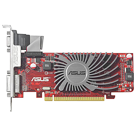 Asus EAH5450 SL/DI/512MD3/MG(LP) Radeon HD 5450 Graphic Card - 650 MHz Core - 512 MB DDR3 SDRAM - PCI Express 2.1 x16 - Low-profile