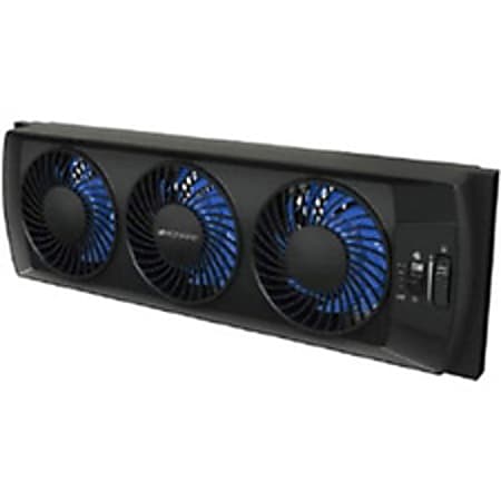 Bionaire BWF0522M Window Fan - 3 Blades - 3 Speed - Manual Control - 7.7" Height x 25.3" Width
