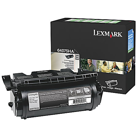 Lexmark™ 64075HA Black Toner Cartridge