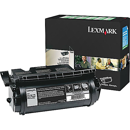 Lexmark™ 64475XA Black Extra-High Yield Return Program Toner Cartridge