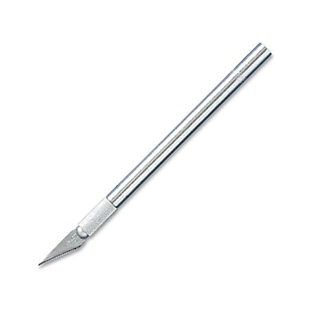 X-Acto Aluminum Handle No. 1 Knife - Straight Cutting - Aluminum Handle - Silver