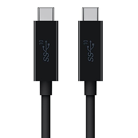 Belkin® 3.1 USB-C To USB-C Cable, 3', Black