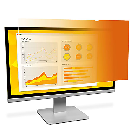 3M Gold Privacy Filter for 23in Monitor, 16:9, GF230W9B - For 23
