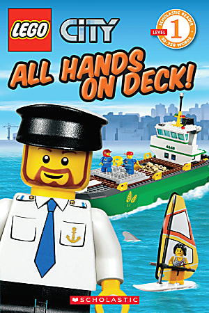 Scholastic Reader, Lego City: All Hands On Deck!, 1st Grade