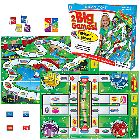 Carson-Dellosa CenterSOLUTIONS™, Big Games, FUNtastic Fitness