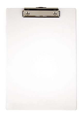 Office Depot® Brand Acrylic Clipboard, 9" x 12-1/2", Clear