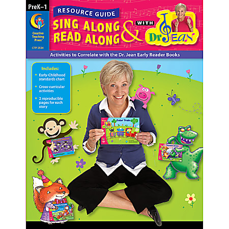 Creative Teaching Press Sing Along & Read Along With Dr. Jean Resource Guide