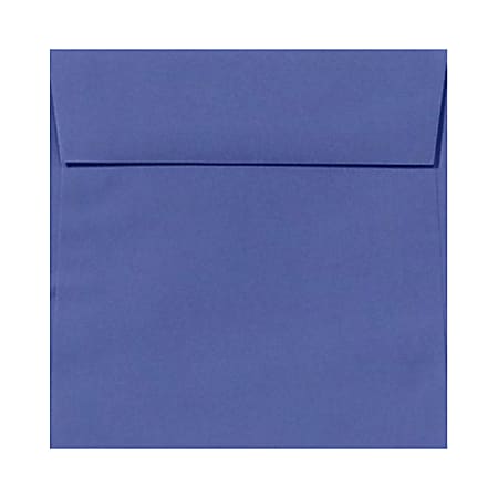 LUX Square Envelopes, 6 1/2" x 6 1/2", Peel & Press Closure, Boardwalk Blue, Pack Of 500