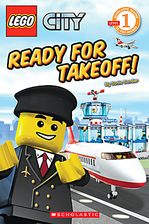Scholastic Reader, Lego City: Ready For Takeoff!, 1st Grade