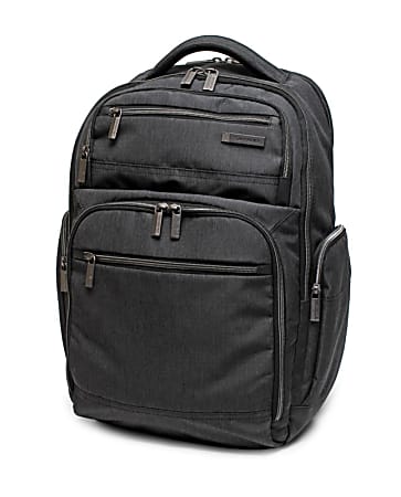 Samsonite® Modern Utility Double Shot Laptop Backpack, Charcoal Heather