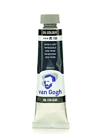 Van Gogh Oil Colors, 1.35 oz, Payne's Gray, Pack Of 2