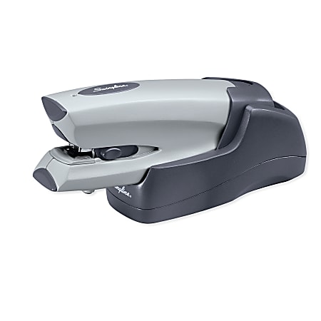Swingline® Cordless Rechargeable Electronic Stapler, Silver
