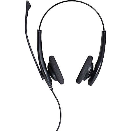 Jabra BIZ 1500 Headset - Stereo - Quick Disconnect - Wired - 150 Ohm - 20 Hz to 4.50 kHz - Over-the-head - 15190157