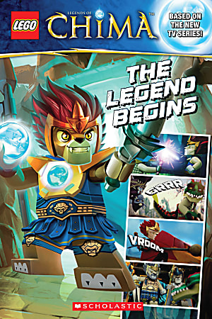 Scholastic Reader, Lego Legends Of Chima #1: The Legend Begins, 3rd Grade