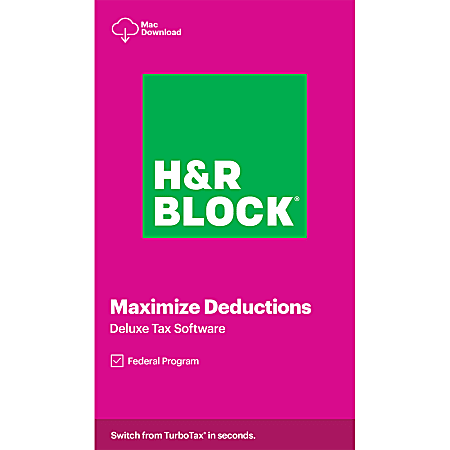 H R Block 2020 Deluxe For Mac Download Mac - Office Depot
