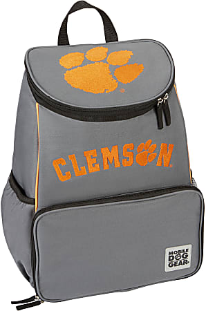 Overland Mobile Dog Gear NCAA Weekender Backpack, Clemson Tigers