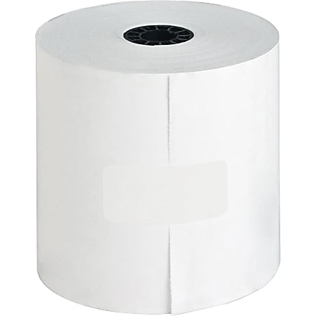 Business Source Thermal Paper - 3 1/8" x 273 ft - 48 g/m² Grammage - Smooth - White - 50 / Carton