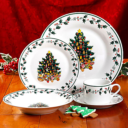 Gibson christmas plates clearance