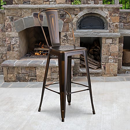 Flash furniture metal bar stools sale