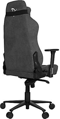 AROZZI Vernazza Light Gray Soft Fabric Gaming/Office Chair with