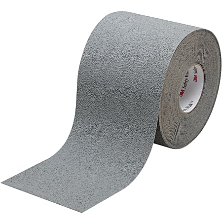 3M™ 370 Safety-Walk Tape, 3" Core, 6" x 60', Gray