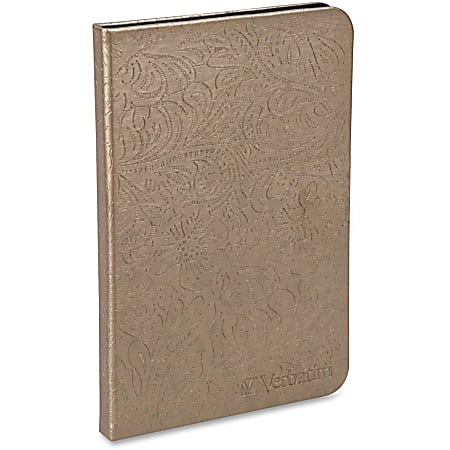 Verbatim Folio Carrying Case (Folio) for 8.9" Tablet - Bronze - Scratch Resistant Interior, Scuff Resistant Interior - MicroFiber - 9.8" Height x 6.8" Width x 0.7" Depth