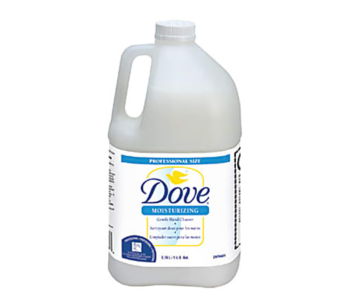 Diversey Dove Moisture Gentle Hand Cleaner - 1 gal (3.8 L) - Soil Remover, Bacteria Remover - Hand - Off White - Moisturizing - 4 / Carton