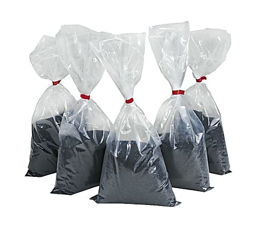 Rubbermaid® Sand for Urns, Black, 5 5-lb. Bags/Carton