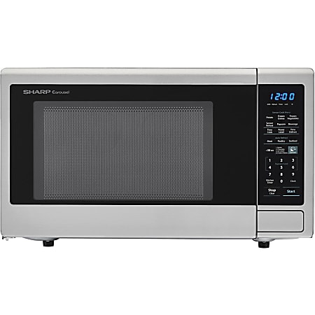 Sharp® Carousel 1.8 Cu Ft Countertop Microwave Oven, Stainless