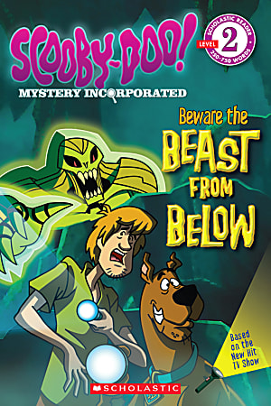 Scholastic Reader, Scooby-Doo TV Tie-In Reader #1: Beware The Beast From Below, 3rd Grade