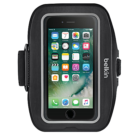 Belkin® Sport-Fit Plus Armband For Apple® iPhone® 7, Black