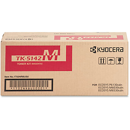 Kyocera® TK-5142M Magenta Toner Cartridge