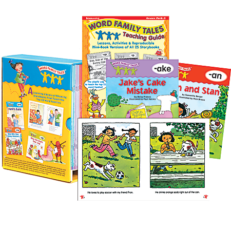 Scholastic Word Family Tales Box Set - ODP Business Solutions