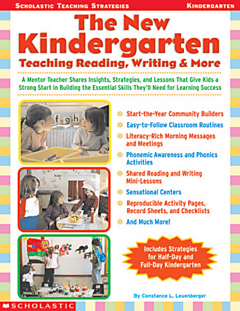 Scholastic The New Kindergarten: Teaching Reading, Writing & More