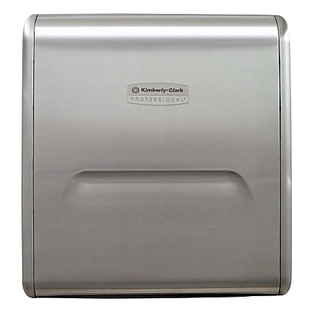 Kimberly-Clark® MOD Recessed Paper Narrow Towel Dispenser, Stainless Steel