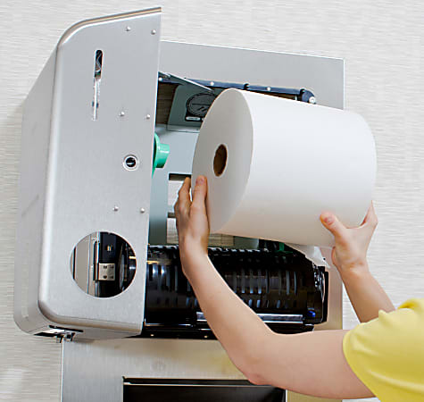 Kimberly Clark MOD Recessed Paper Narrow Towel Dispenser Stainless