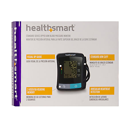 HealthSmart Digital Blood Pressure Monitor for Upper Arm